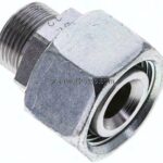 Reduziereinsatz 22 L-15 L (M22x1,5), ohne Mutter & Schneidring, Stahl verzinkt