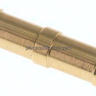 Schlauchverbindungsrohr 9 (3/8")mm-9 (3/8")mm, Messing