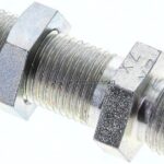 Schott-Schneidringverschraubung 10 L (M16x1,5), ohne Mutter & Schneidring, Stahl verzinkt