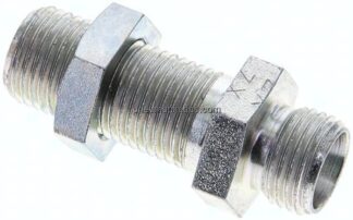 Schott-Schneidringverschraubung 10 L (M16x1,5), ohne Mutter & Schneidring, Stahl verzinkt
