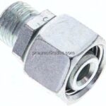 Reduziereinsatz 12 L-8 L (M14x1,5), ohne Mutter & Schneidring, Stahl verzinkt