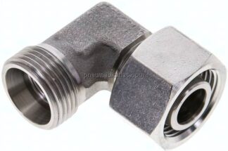 Einstellb. Winkel-Schneidringverschr. 15 L (M22x1,5), ohne Mutter & Schneidring, 1.4571
