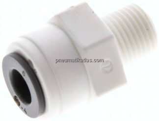 Gerader Steckanschluss R 1/8"-6mm, IQS-LE (EPDM-Dichtung)
