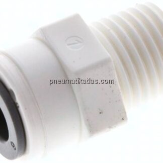 Gerader Steckanschluss R 1/4"-6mm, IQS-LE (EPDM-Dichtung)