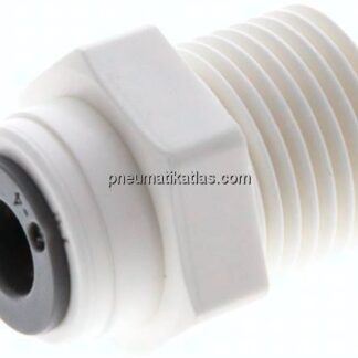 Gerader Steckanschluss R 3/8"-6mm, IQS-LE (EPDM-Dichtung)