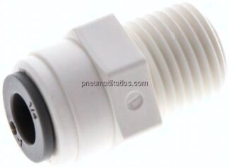 Gerader Steckanschluss R 1/4"-1/4" (6,35 mm), IQS-LE (EPDM-Dichtung)