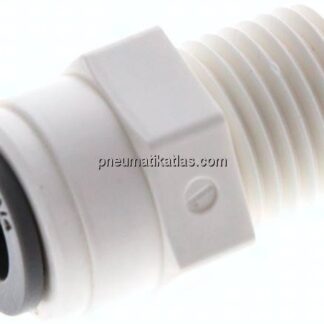Gerader Steckanschluss R 1/4"-1/4" (6,35 mm), IQS-LE (EPDM-Dichtung)