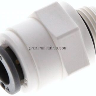 Gerader Steckanschluss G 1/8"-1/4" (6,35 mm), IQS-LE (EPDM-Dichtung)