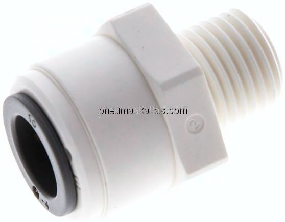 Gerader Steckanschluss R 1/4"-10mm, IQS-LE (EPDM-Dichtung)