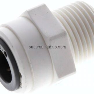 Gerader Steckanschluss R 3/8"-10mm, IQS-LE (EPDM-Dichtung)
