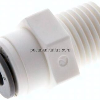 Gerader Steckanschluss R 1/4"-3/16" (4,76 mm), IQS-LE (EPDM-Dichtung)