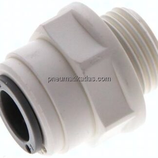 Gerader Steckanschluss G 3/8"-3/8" (9,52 mm), IQS-LE (EPDM-Dichtung)