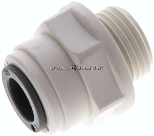 Gerader Steckanschluss G 3/8"-3/8" (9,52 mm), IQS-LE (EPDM-Dichtung)
