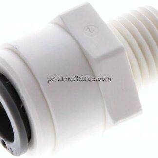 Gerader Steckanschluss NPT 1/4"-3/8" (9,52 mm), IQS-LE (EPDM-Dichtung)