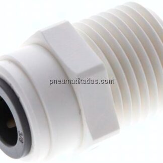 Gerader Steckanschluss NPT 1/2"-3/8" (9,52 mm), IQS-LE (EPDM-Dichtung)