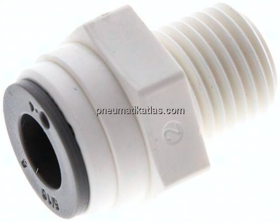 Gerader Steckanschluss R 1/4"-5/16" (7,94 mm), IQS-LE (EPDM-Dichtung)