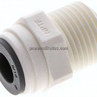 Gerader Steckanschluss NPT 3/8"-5/16" (7,94 mm), IQS-LE (EPDM-Dichtung)