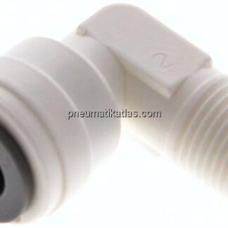 Winkel-Steckanschluss R 1/8"-6mm, IQS-LE (EPDM-Dichtung)