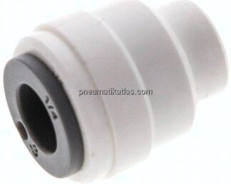 Verschlusskappe für 1/4" (6,35 mm) Schläuche, IQS-LE (EPDM-Dichtung)