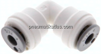 Winkel-Steckanschluss 5/32" (3,97 mm)-5/32" (3,97 mm), IQS-LE (EPDM-Dichtung)