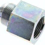 Reduziernippel UN 1-5/16"-12(JIC-AG)-G 1"(IG), Stahl verzinkt