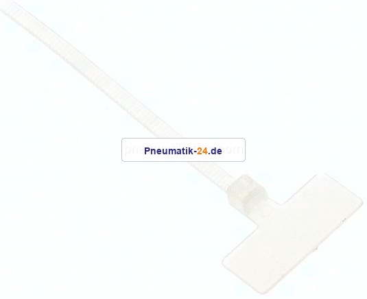 Kennzeichnungsbinder, 2,5x110 mm, Beschriftungsfeld außen