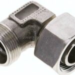 Einstellb. Winkel-Schneidringverschr. 18 L (M26x1,5), ohne Mutter & Schneidring, 1.4571