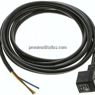 LED-Stecker mit 3 mtr Kabel, Größe 1 (Industrienorm B)