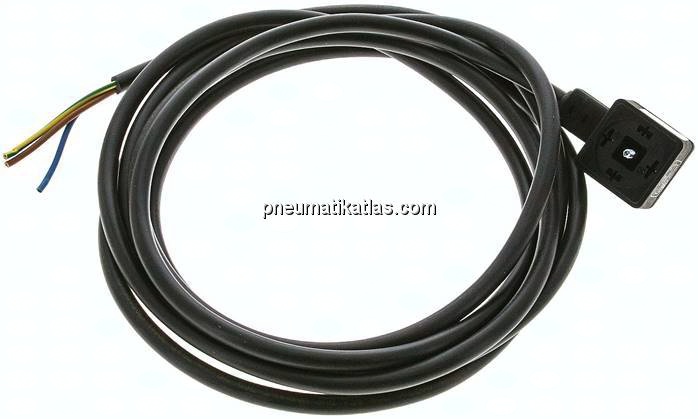 LED-Stecker mit 3 mtr Kabel, Größe 3 (DIN/EN-A)