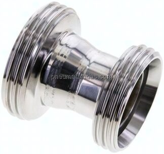 Doppelnippel (Milchgewinde) Rd 65 x 1/6"-Rd 58 x 1/6"