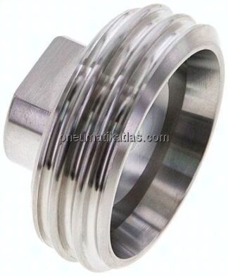 Blindgewindestutzen (Milchgewinde) Rd 44 x 1/6", 1.4404