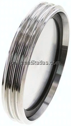 Blindgewindestutzen (Milchgewinde) Rd 110 x 1/4", 1.4404