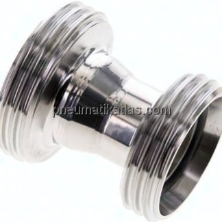 Doppelnippel (Milchgewinde) Rd 58 x 1/6"-Rd 52 x 1/6"