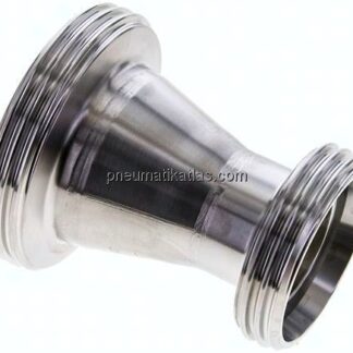 Doppelnippel (Milchgewinde) Rd 78 x 1/6"-Rd 58 x 1/6"