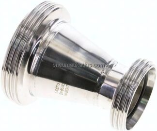 Doppelnippel (Milchgewinde) Rd 95 x 1/6"-Rd 65 x 1/6"