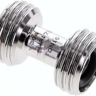 Doppelnippel (Milchgewinde) Rd 28 x 1/8"-Rd 28 x 1/8"