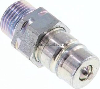 Steckkupplung ISO7241-1A, Stecker Baugr.2T, 10 S (M18x1,5)