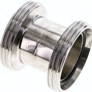 Doppelnippel (Milchgewinde) Rd 78 x 1/6"-Rd 78 x 1/6"