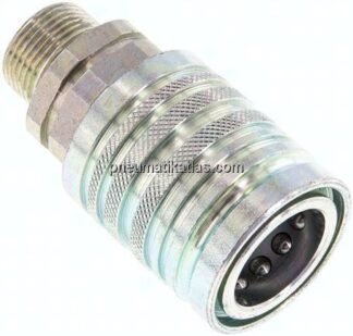 Steckkupplung ISO7241-1A, Muffe Baugr.3, 14 S (M22x1,5)