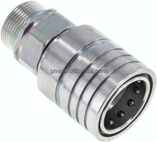 Steckkupplung ISO7241-1A, Muffe Baugr.6, 25 S (M36x2)