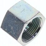 Verschlusskappe UN 1-5/16"-12 (JIC), Stahl verzinkt