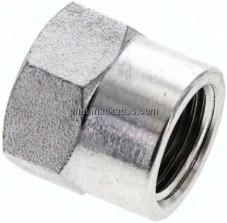 Verschlusskappe NPT 3/8", Stahl verzinkt