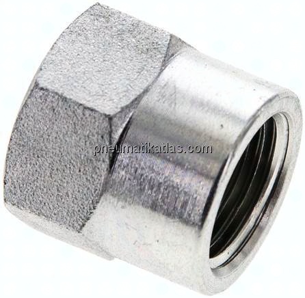 Verschlusskappe NPT 3/8", Stahl verzinkt