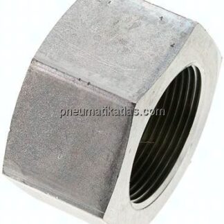 Verschlusskappe NPT 1-1/2", Stahl verzinkt