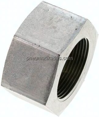 Verschlusskappe NPT 1-1/2", Stahl verzinkt