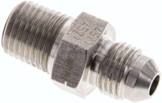 Doppelnippel NPT 1/4"-UNF 1/2"-20(JIC), 1.4571