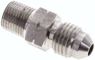 Doppelnippel NPT 1/8"-UNF 7/16"-20(JIC), 1.4571