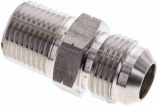 Doppelnippel NPT 1/2"-UNF 7/8"-14(JIC), 1.4571