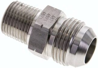Doppelnippel NPT 1/2"-UN 1-1/16"-12(JIC), 1.4571