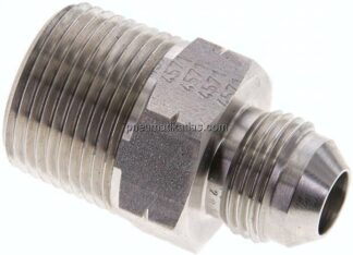Doppelnippel NPT 3/4"-UNF 3/4"-16(JIC), 1.4571